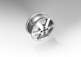 Illustration d'une roue en alliage léger de camion ou de camionnette