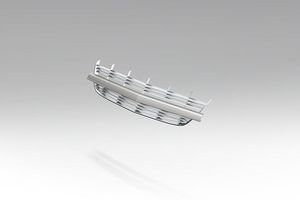 Illustration d'un panneau de calandre d'automobile