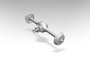 Illustration d'un pont arrière de camion ou de camionnette