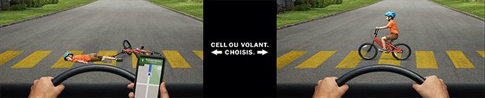 Cell ou volant. Choisis. Panorama Cell ou volant. Choisis. Panorama