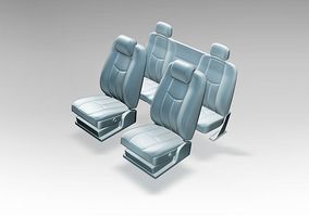 Illustration d'un siège de camion ou de camionnette