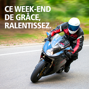 Ce week-end de grâce, ralentissez banner