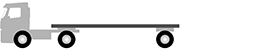 Illustration d'un ensemble de véhicules de 3 essieux vu de profil, constitué d'un camion de 2 essieux et d'une semi-remorque de 1 essieu